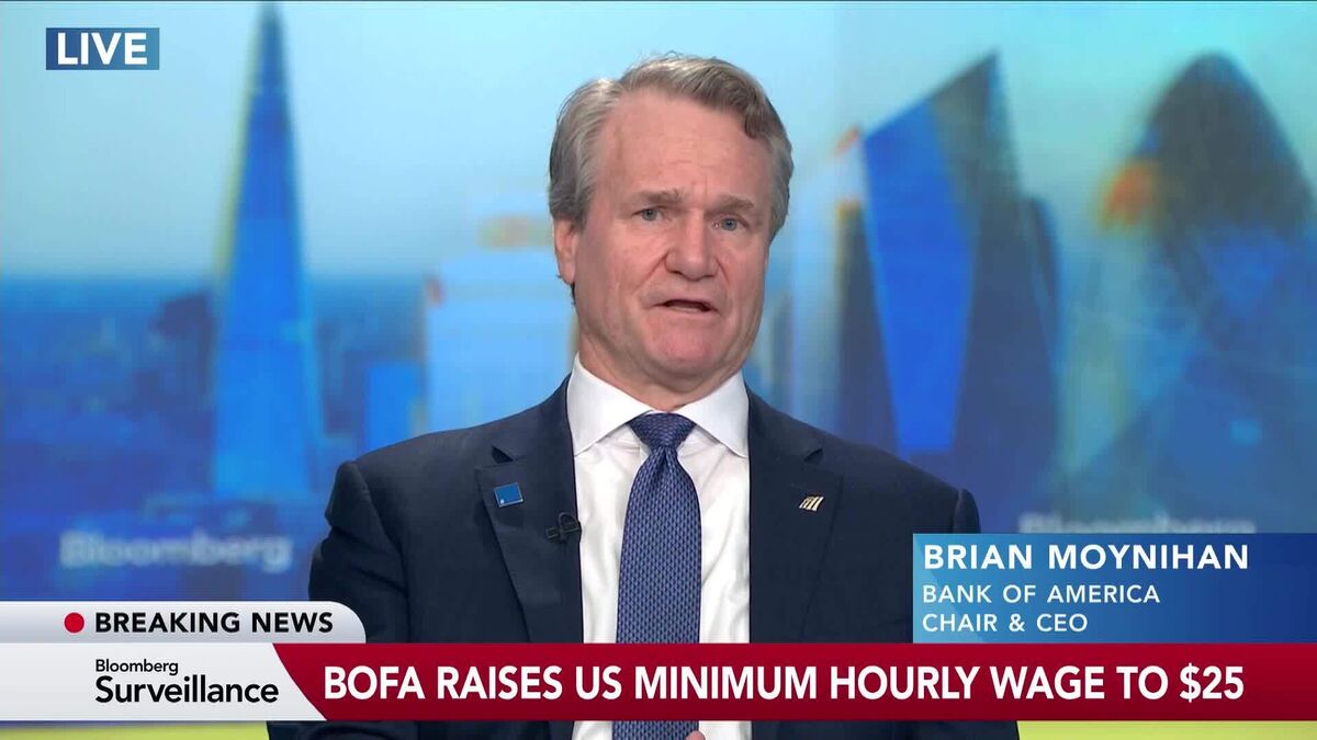 Bank of America Raises Minimum Wage to $25