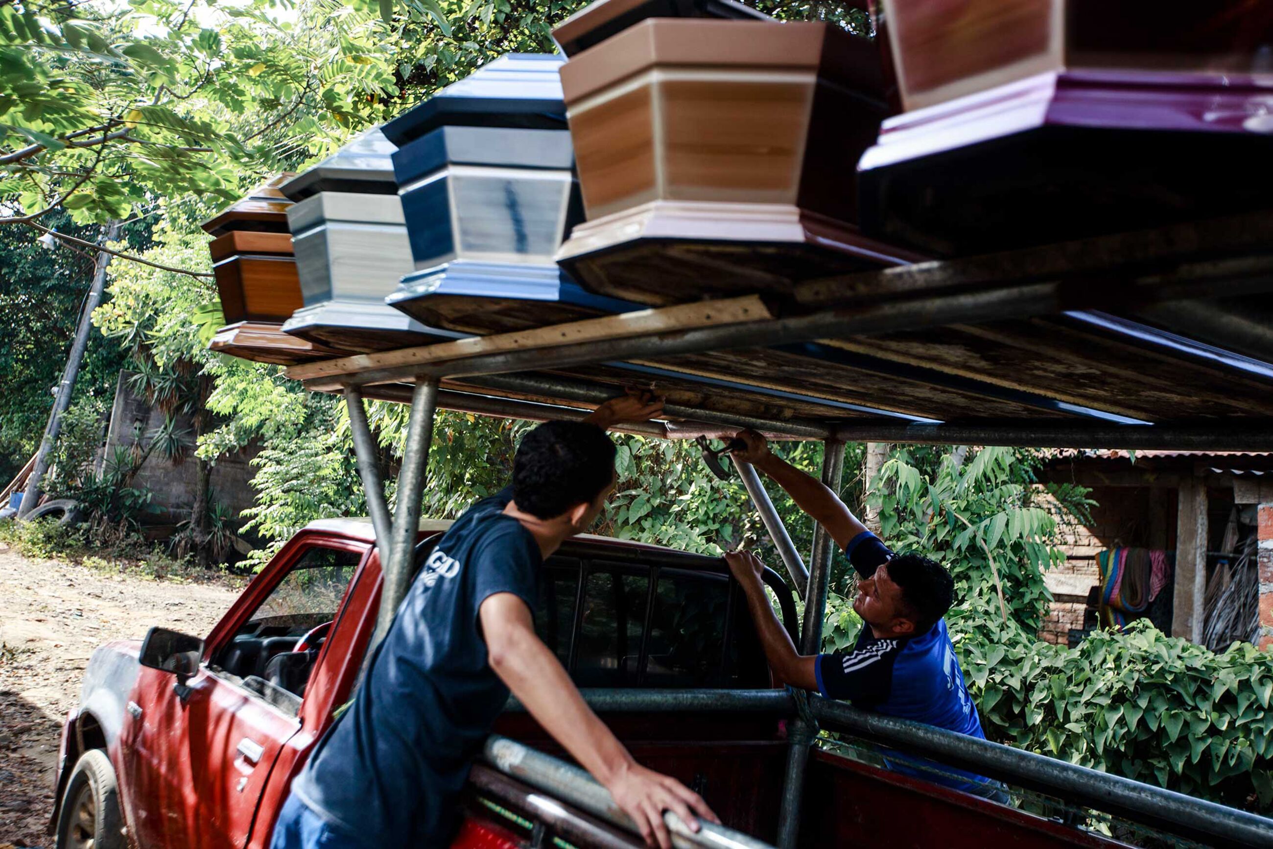 relates to The Coffin Business Is Booming in Central America Due to Gang Violence