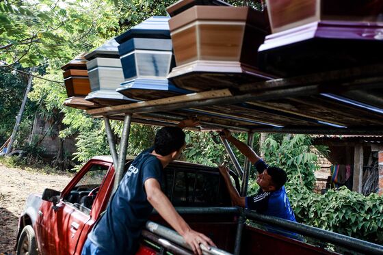 The Coffin Business Is Booming in Central America Due to Gang Violence