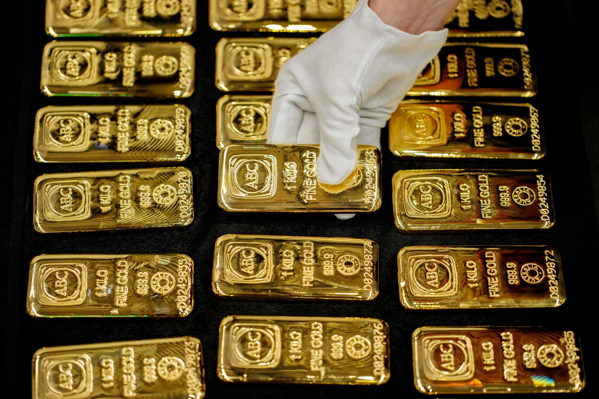 Gold prices have surged by a third in 2025.