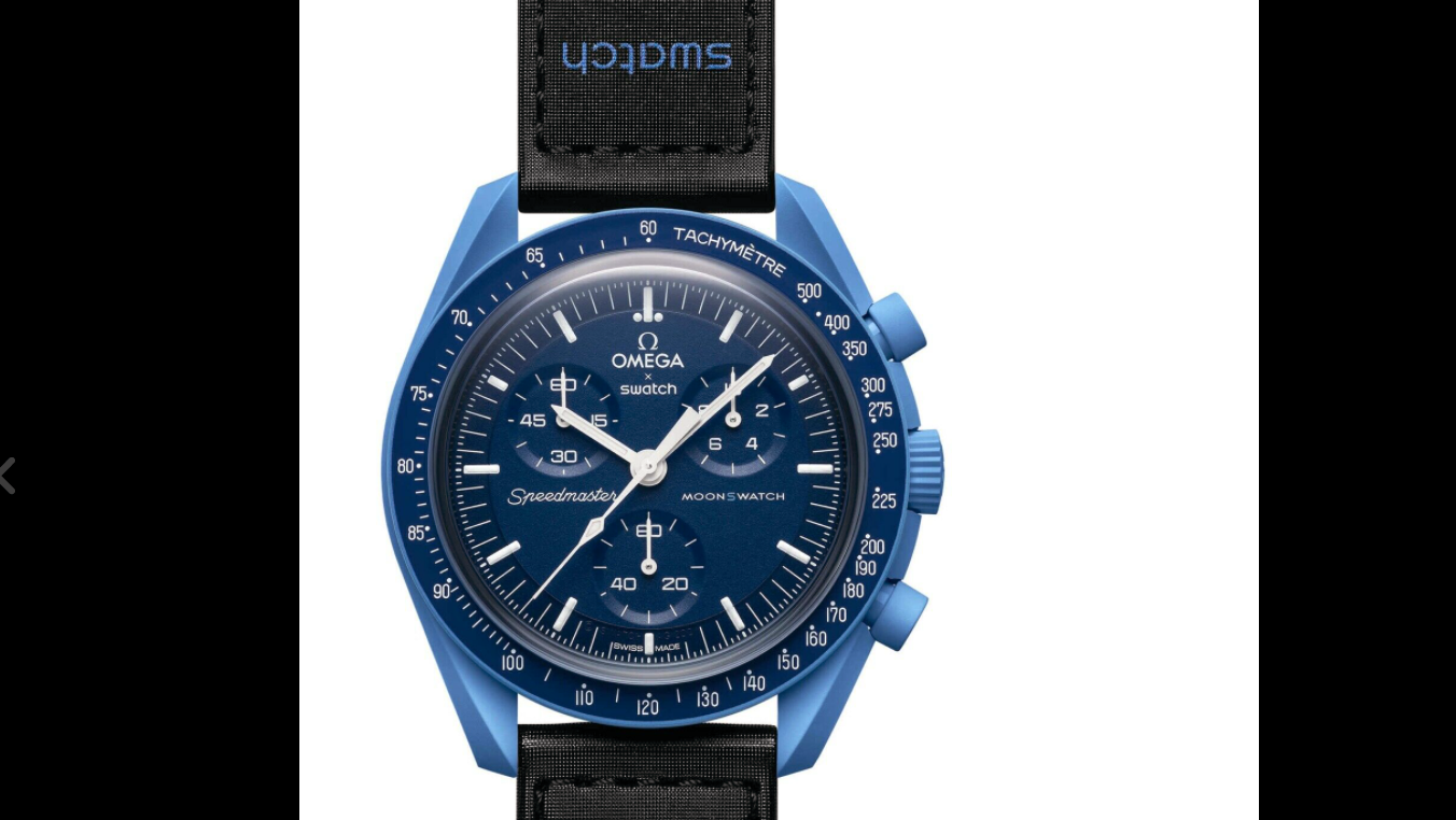 Moon Watch Swatch Says Blue Dye From Omega Mission to Neptune