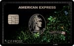 Wiley’s new design for the AmEx Centurion card