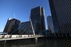 Views Of Financial District As HSBC Says Companies Already Re-Routing Business Due To Brexit 