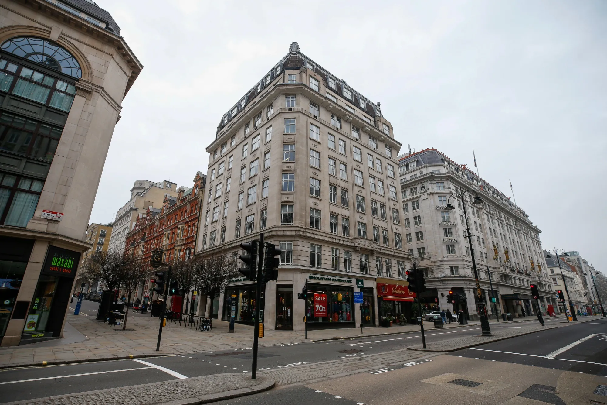 The building housing the headquarters of Greensill Capital in London.