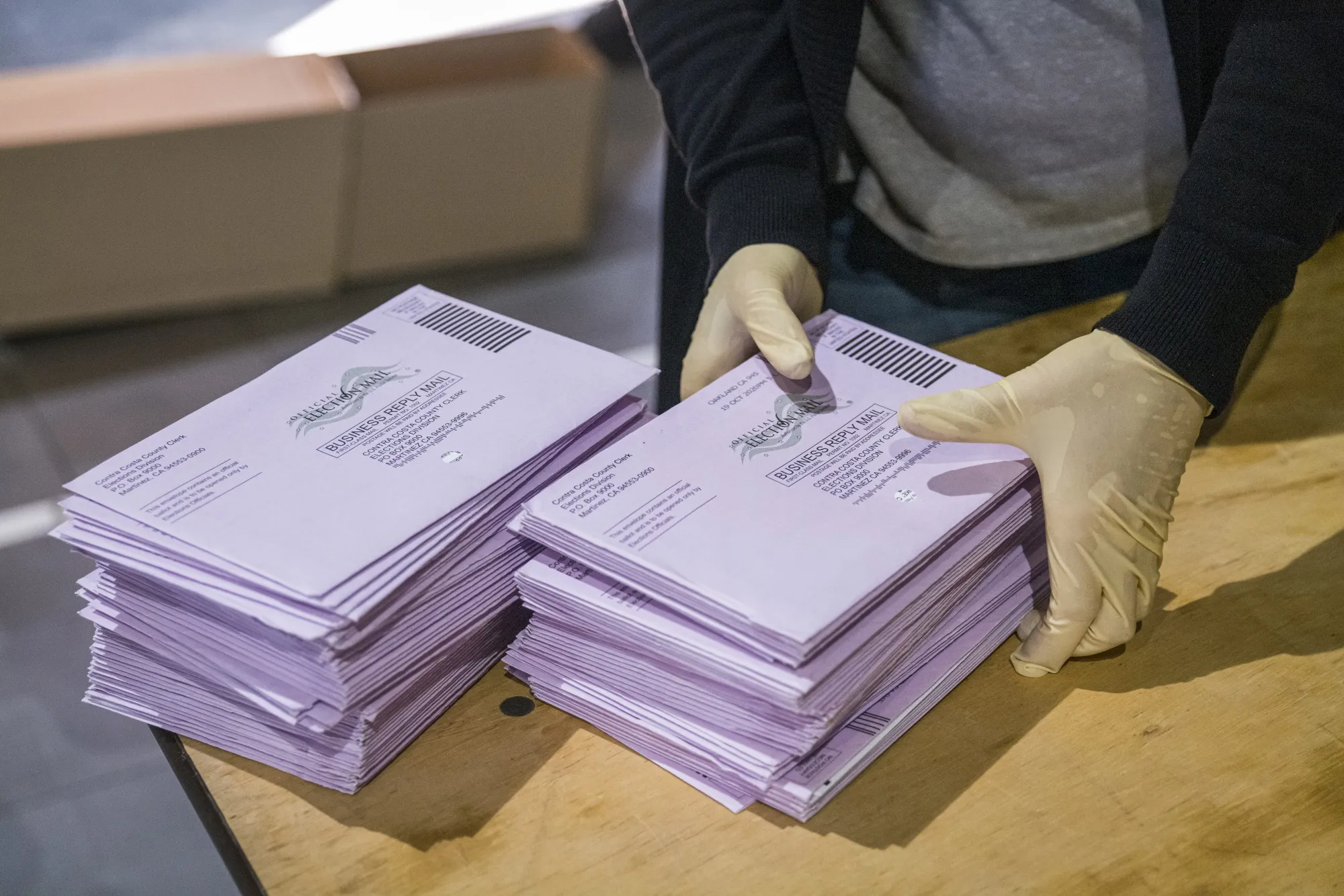 Early Voting Ballots Processed Ahead Of Presidential Election 