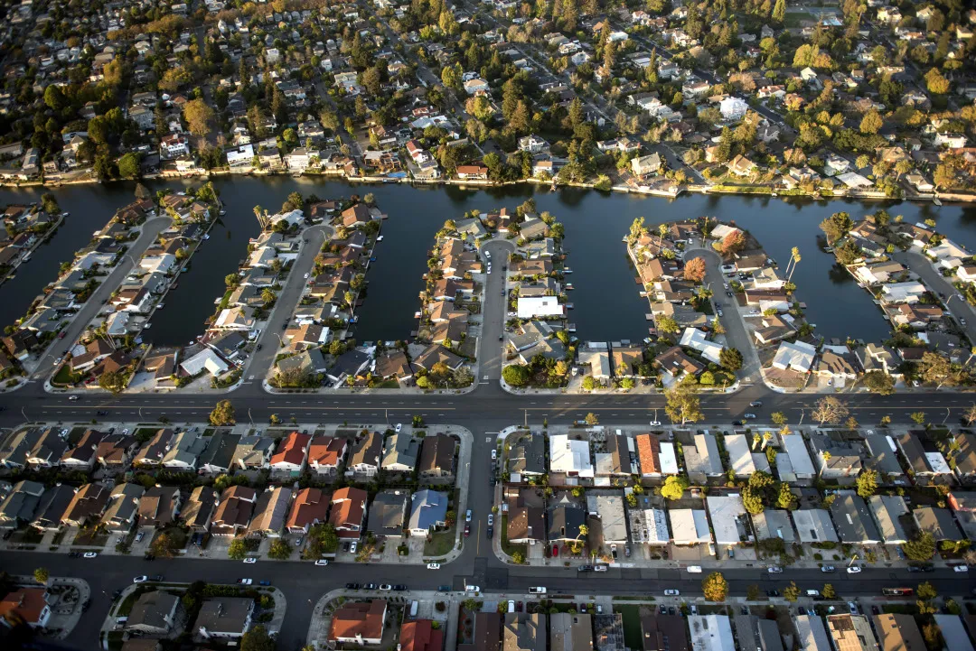 Aerial Views Of The Bay Area As The City Seeks Break From Rising Rents