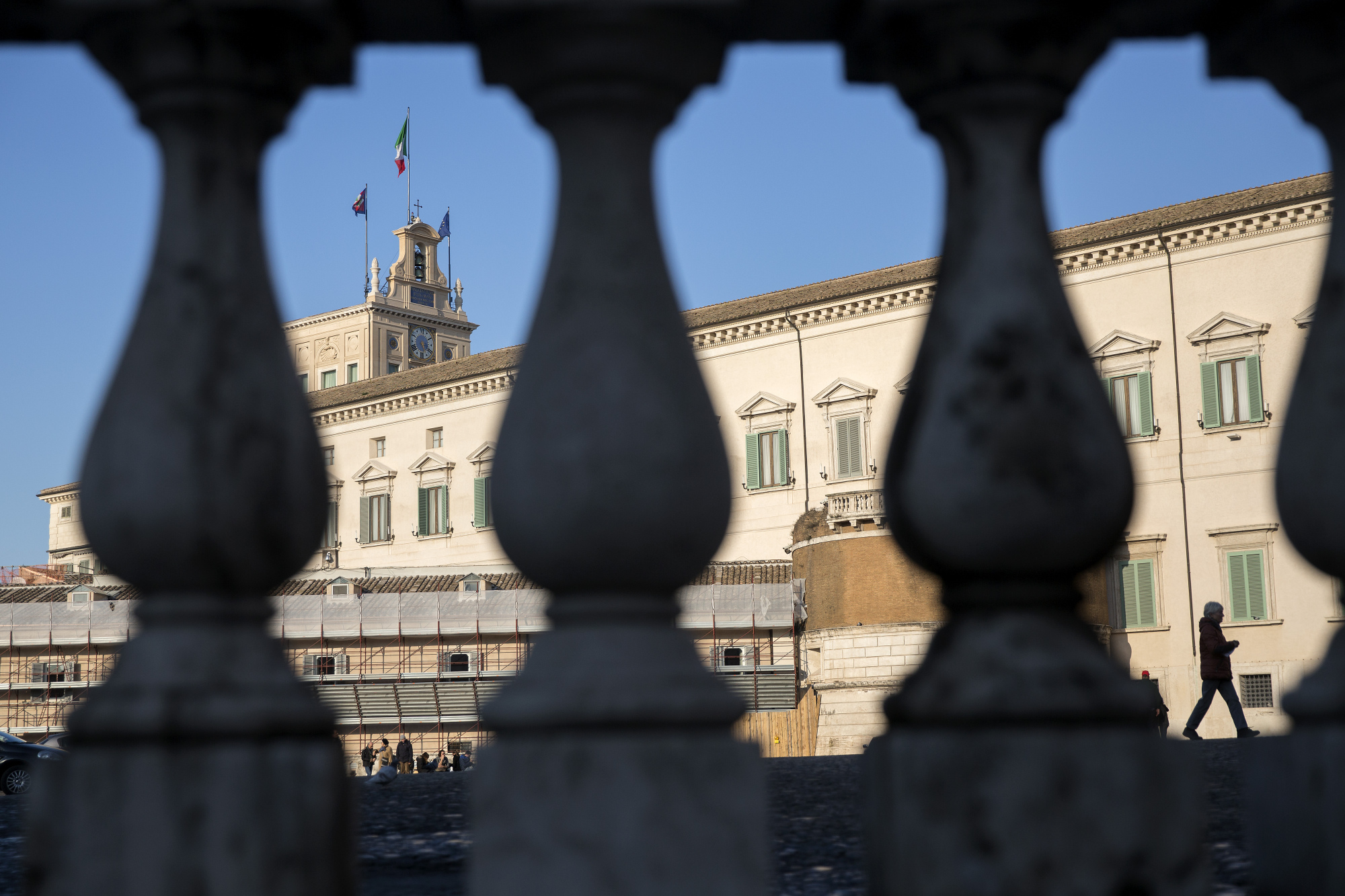 Italy's President Sergio Mattarella Holds Talks To Find A New Prime Minister