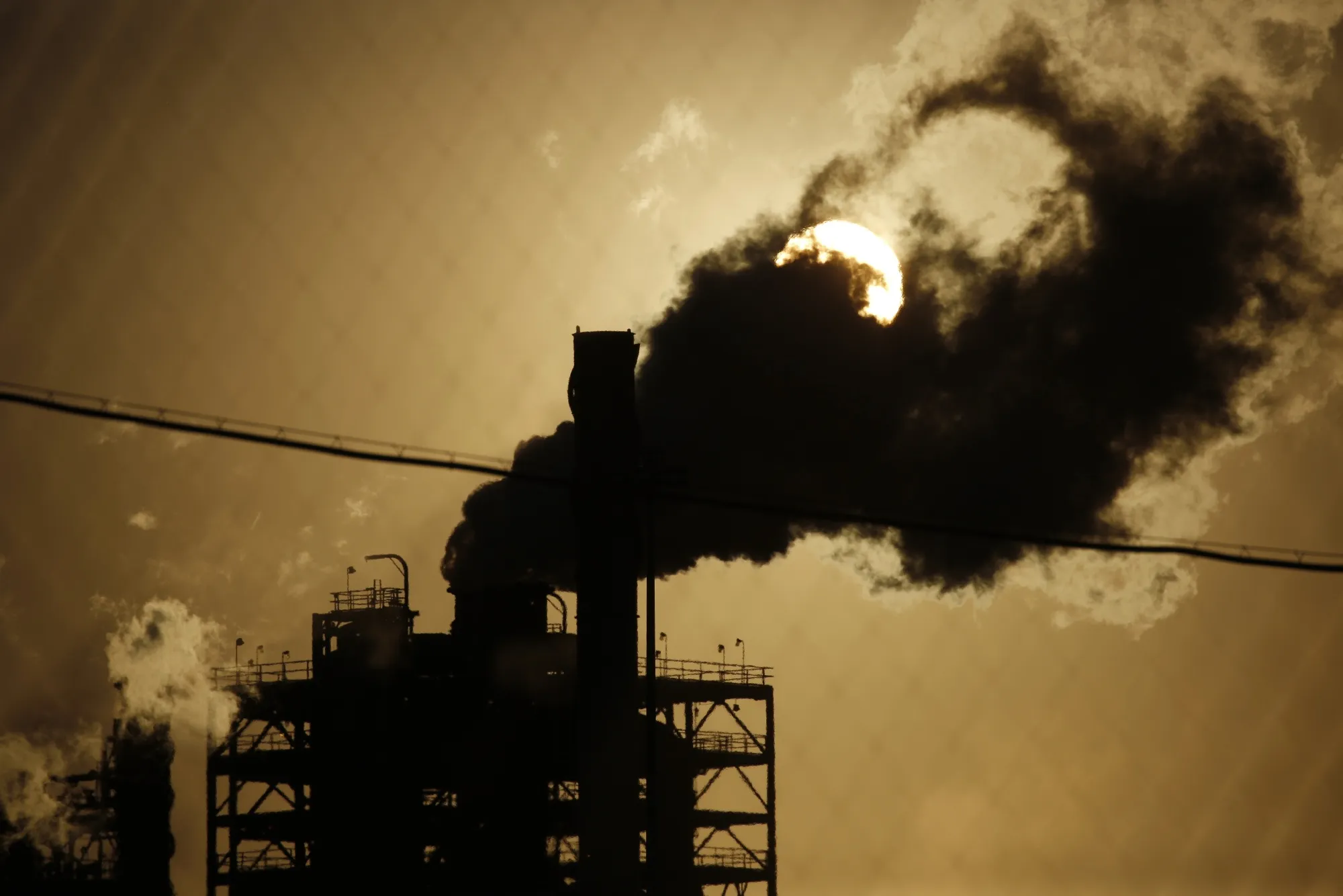Emissions from a refinery in&nbsp;Louisiana.