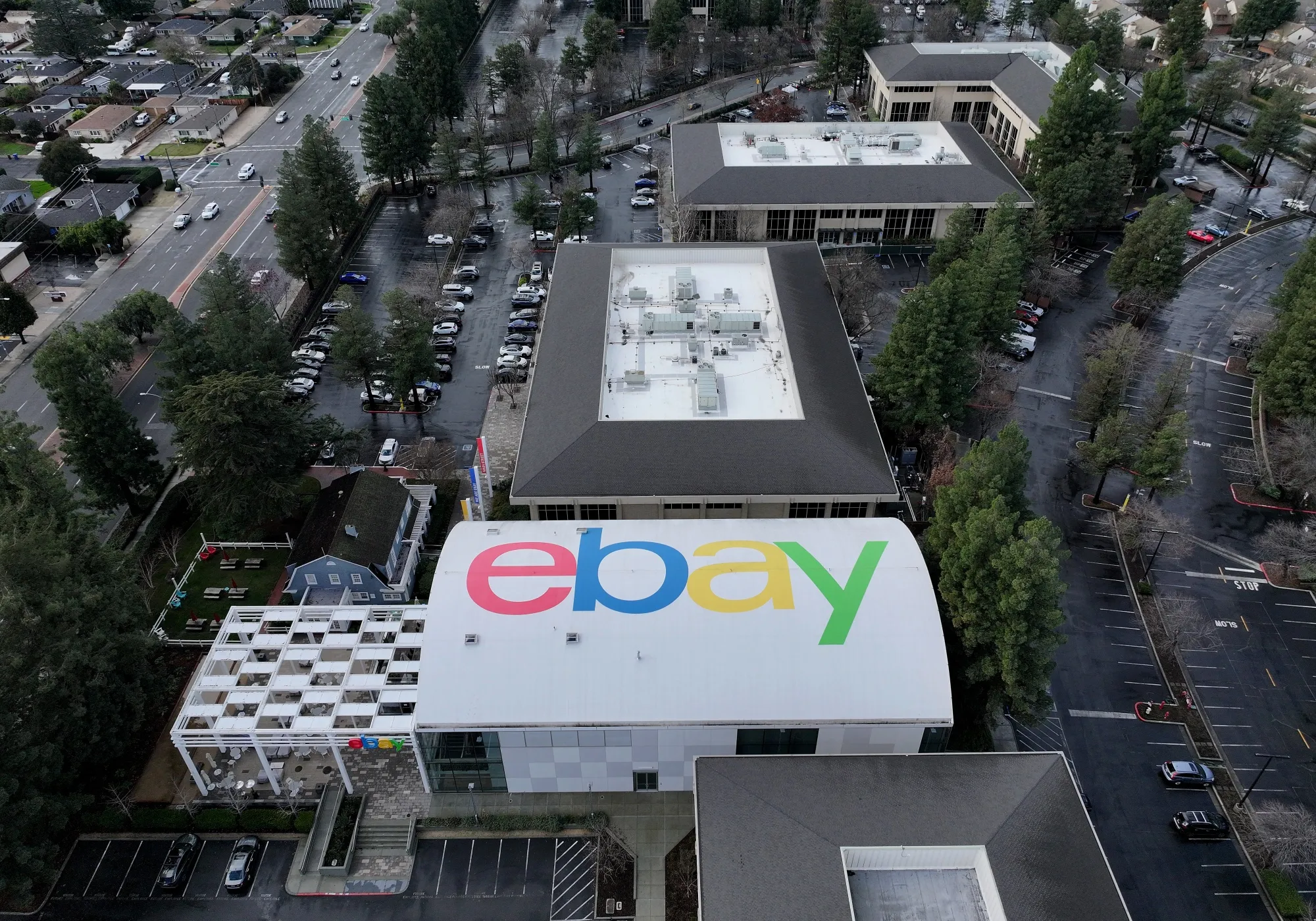 eBay headquarters&nbsp;in San Jose, California.