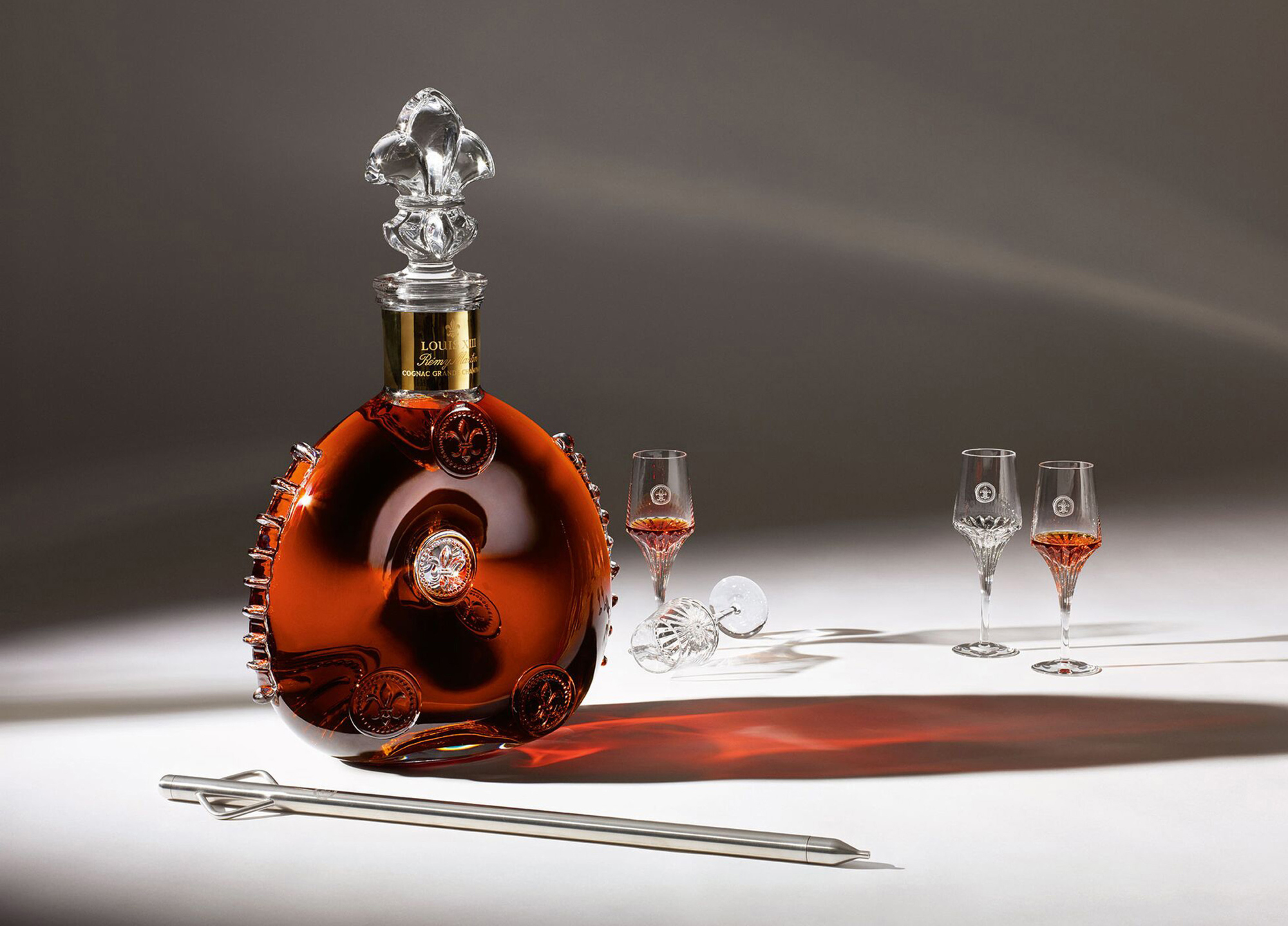 Rare 80-year-old bottle of Remy Martin Louis XIII cognac, worth