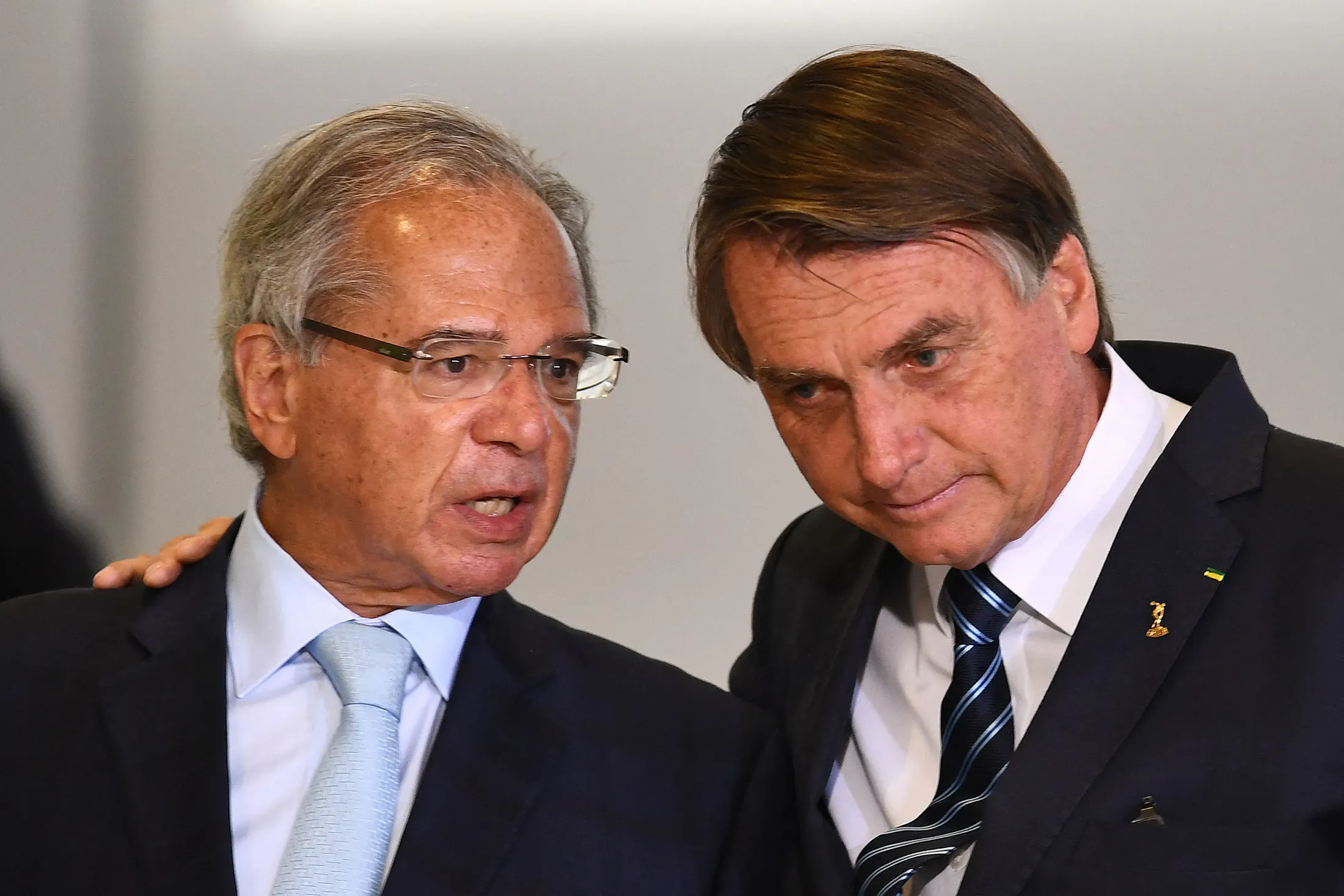 Jair Bolsonaro and Paulo Guedes