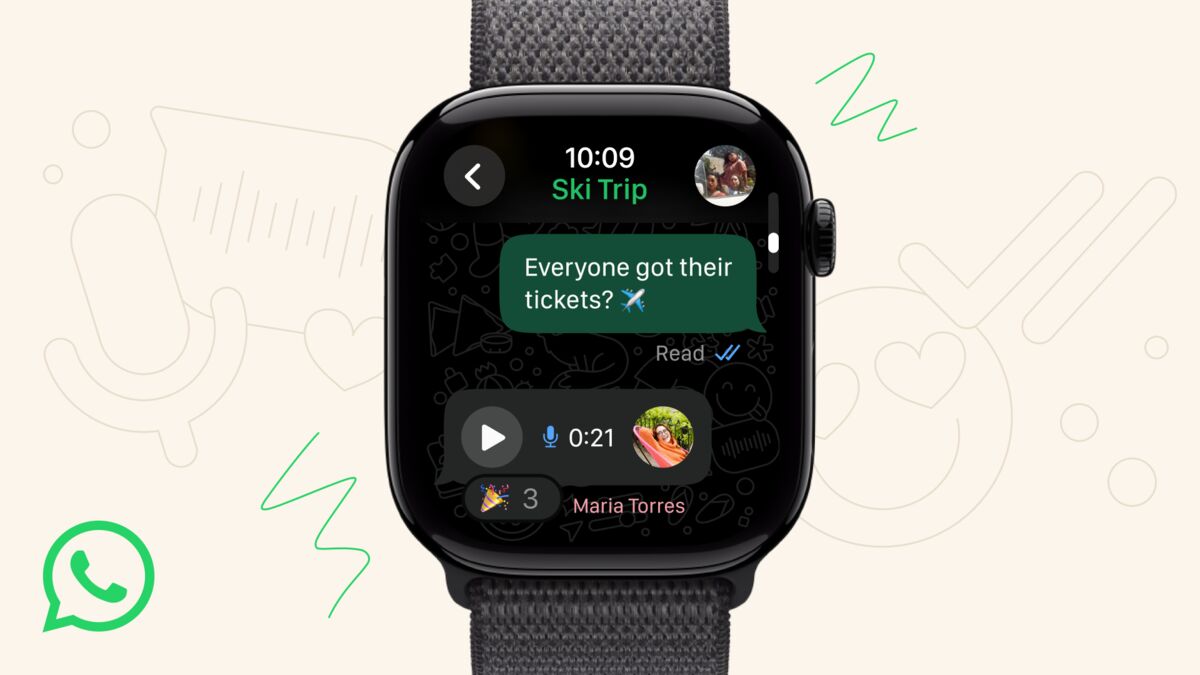 WhatsApp Debuts Apple Watch App With Voice Messages, Other Features