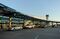Vehicles drop off passengers at the departing flights gate at Jacksonville International Airport, Wednesday, Oct. 2, 2013 in Jacksonville, Fla.
