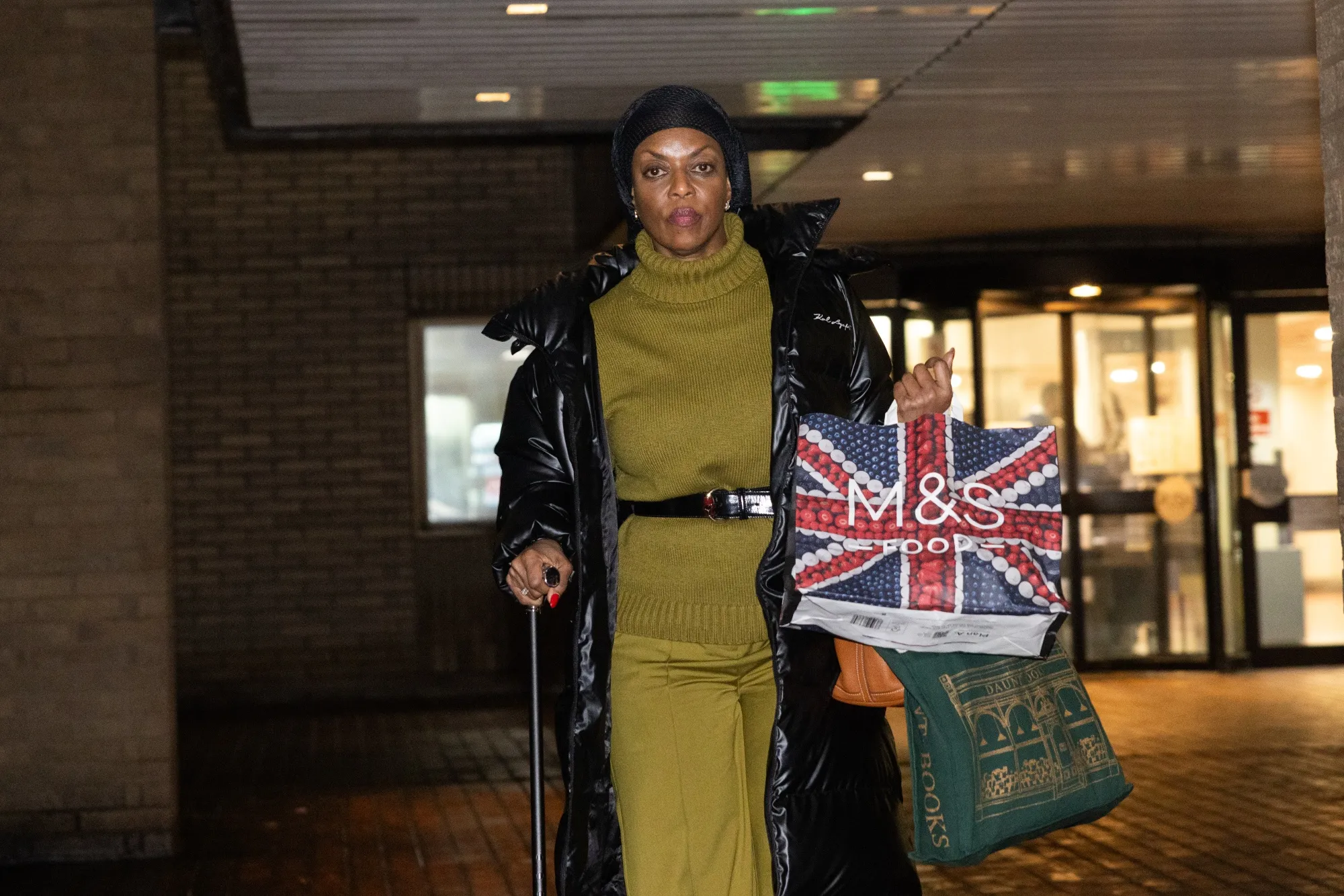 Diezani Alison-Madueke departs Southwark Crown Court in London in January.
