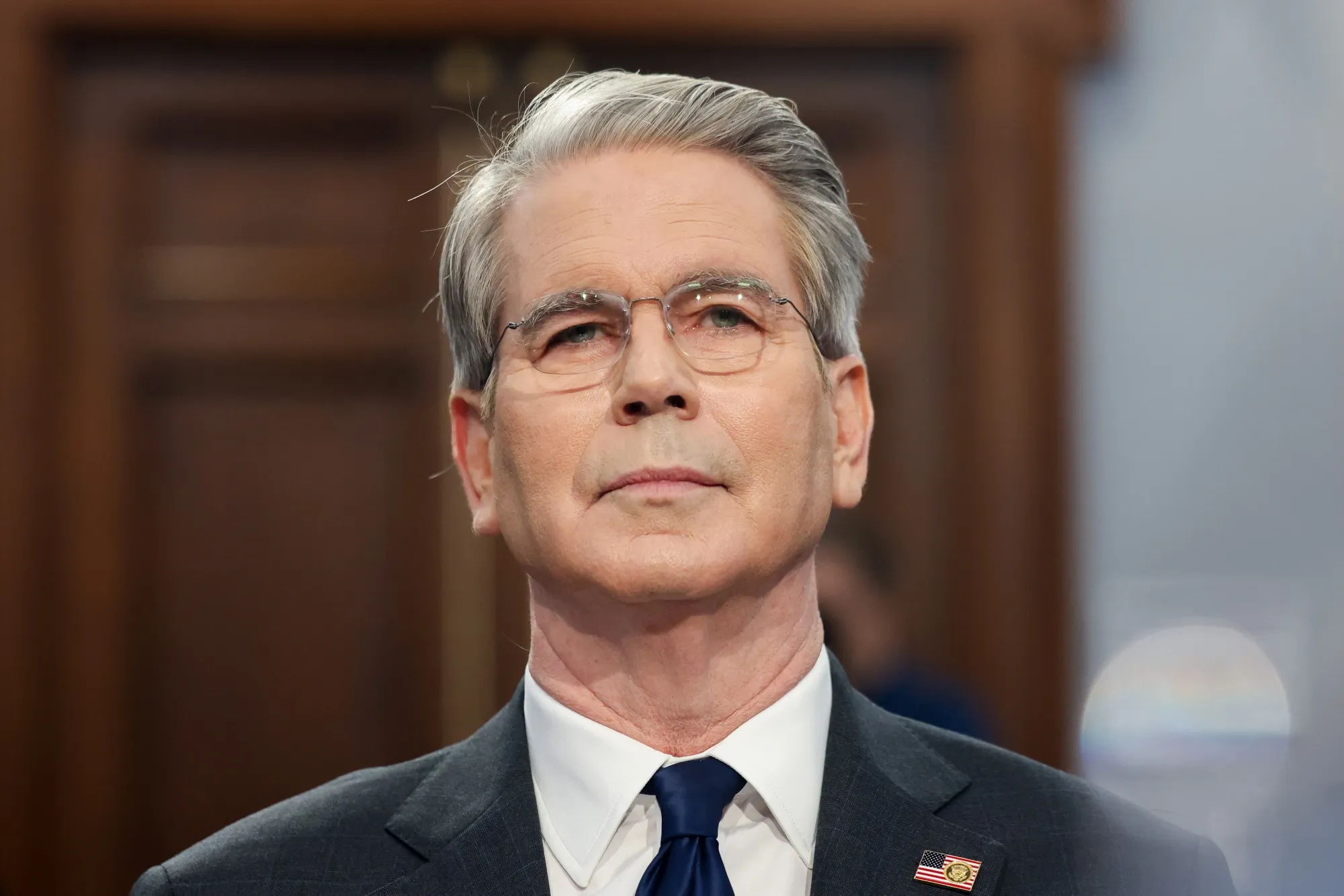 Scott Bessent during a House hearing in Washington on May 6.