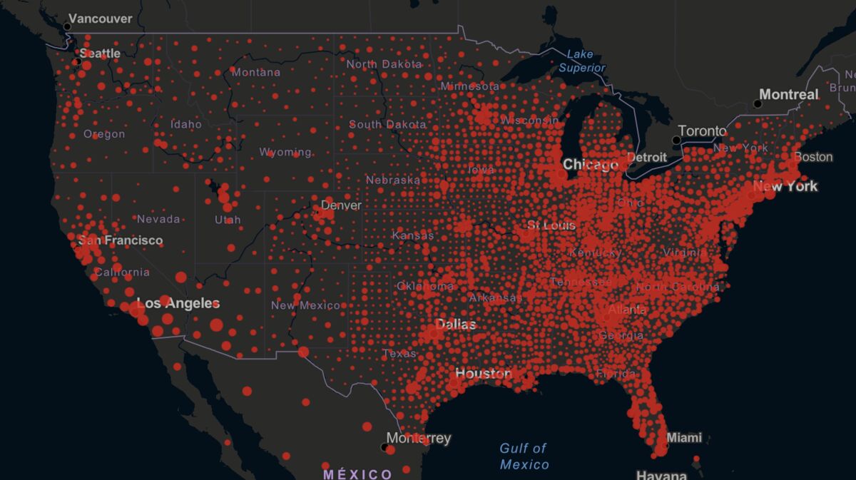 MapLab: Maps Don't Persuade People to Wear a Mask - Bloomberg