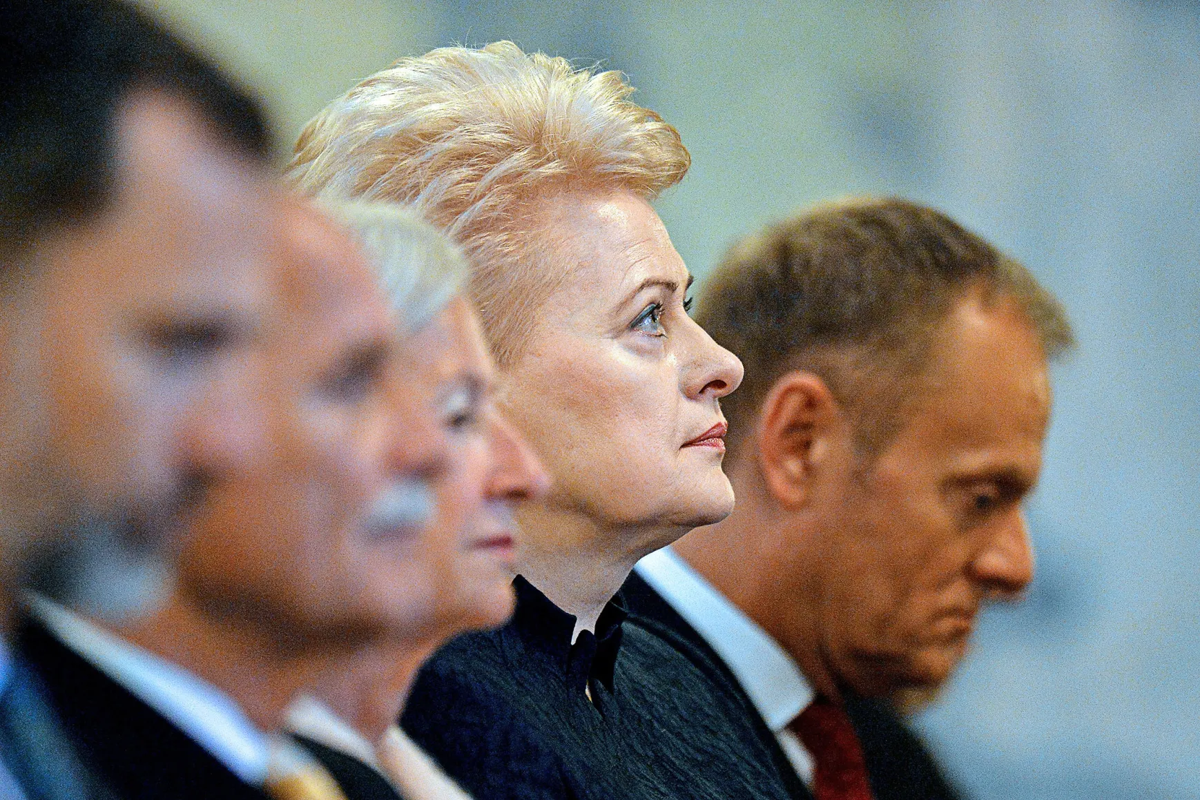 Lithuanian President Dalia Grybauskaite.
