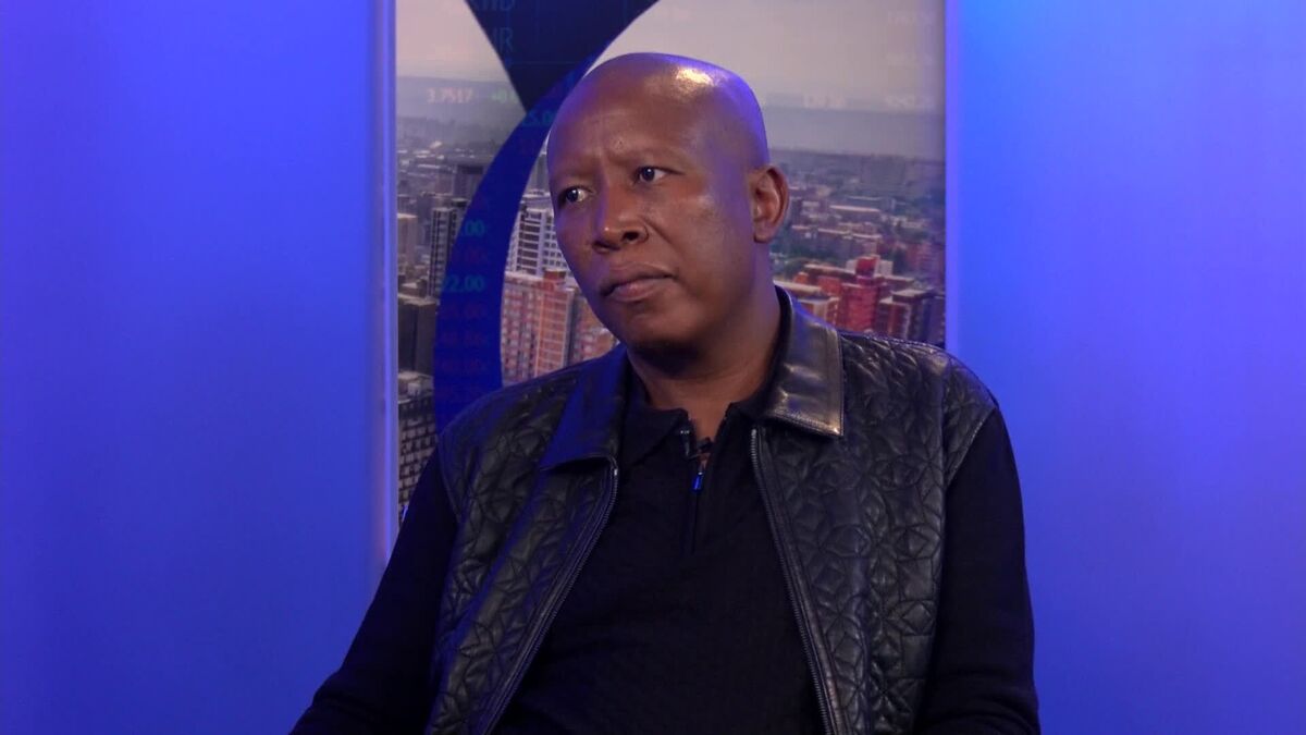 South Africa’s EFF Leader  Malema on Vote Manifesto, Eco Reforms