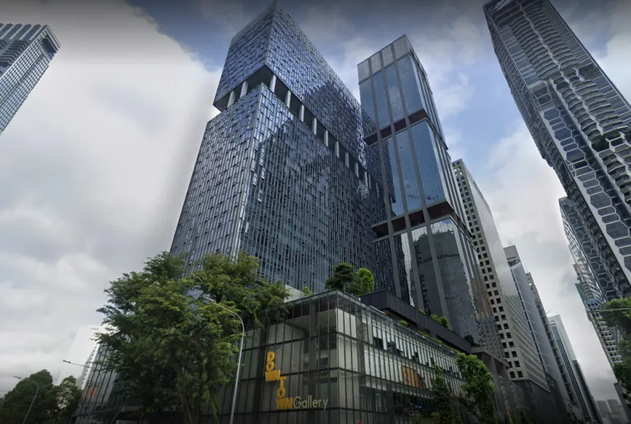 CapitaSky building in Singapore.