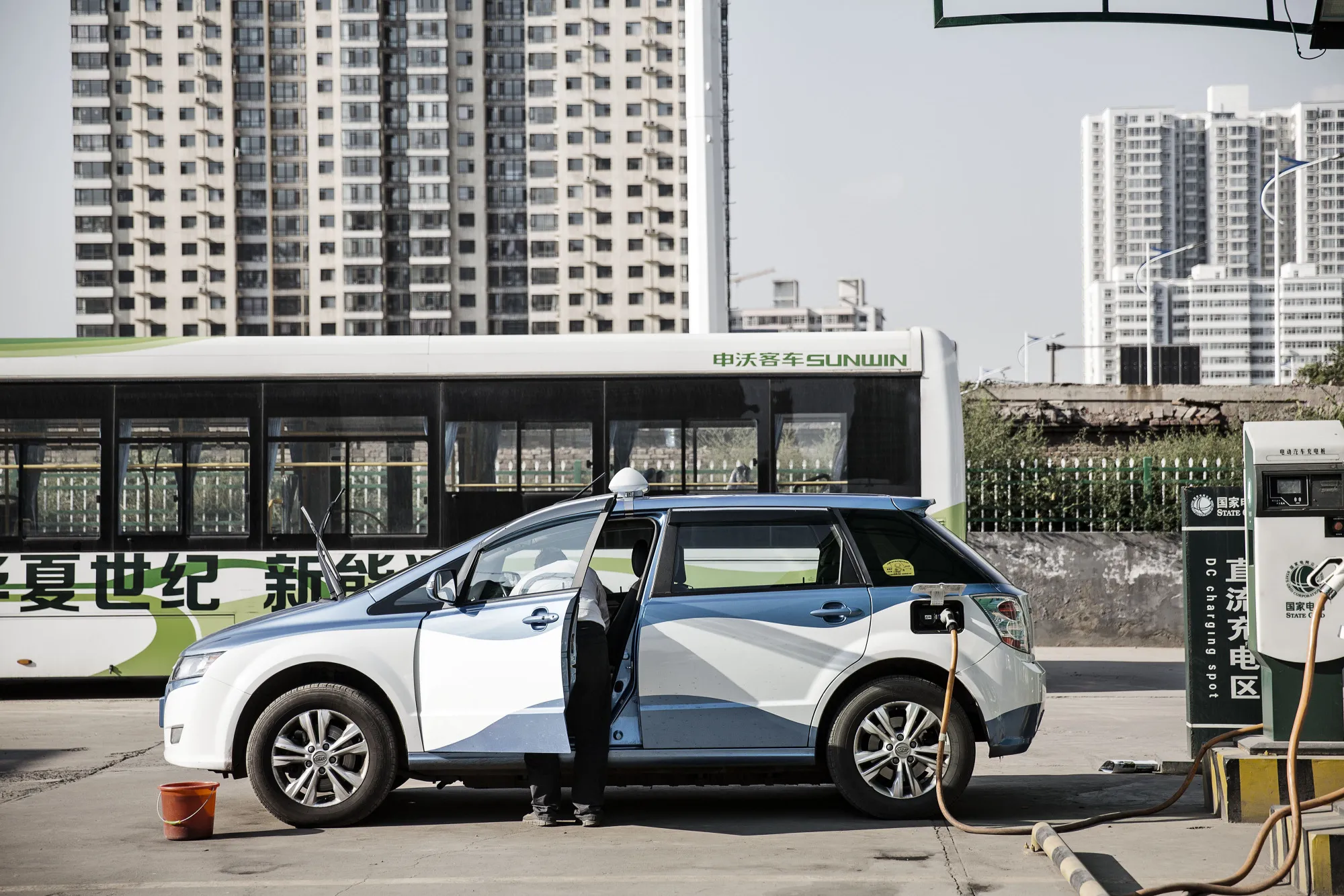 Electric Vehicles and Charging Infrastructure As China's Poisonous Coal Capital Spends Millions to Go Green