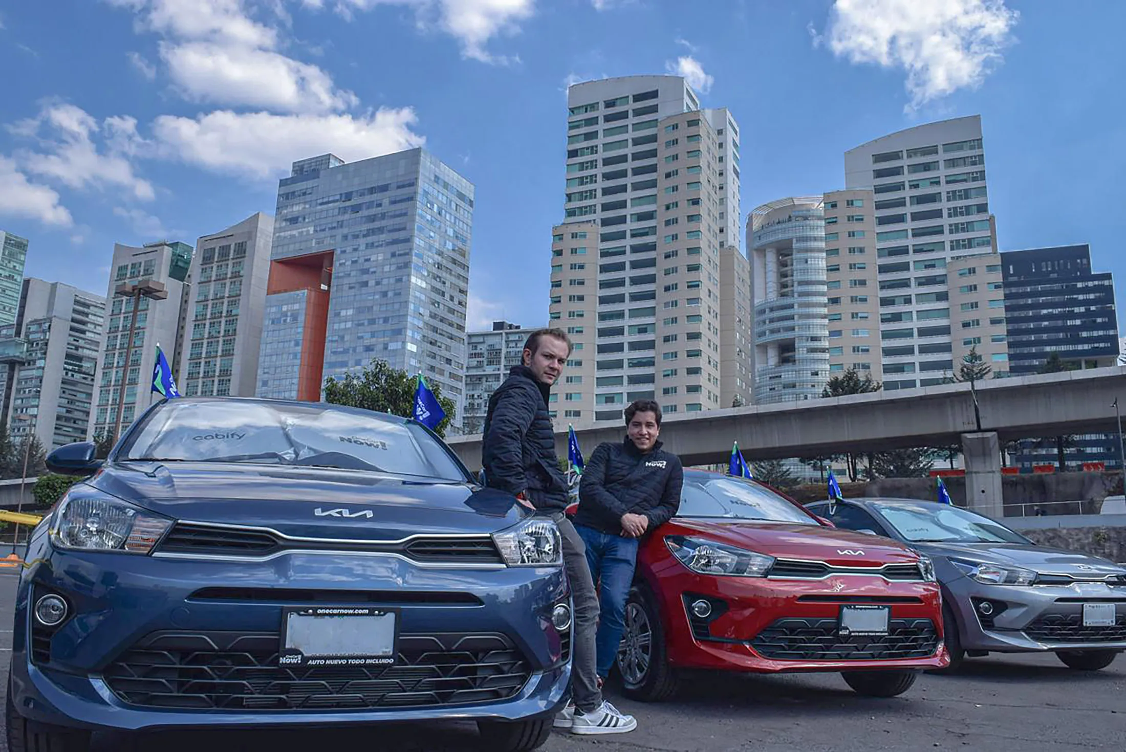 OCN co-founders Manuel Cangas, left, and Mairon Sandoval