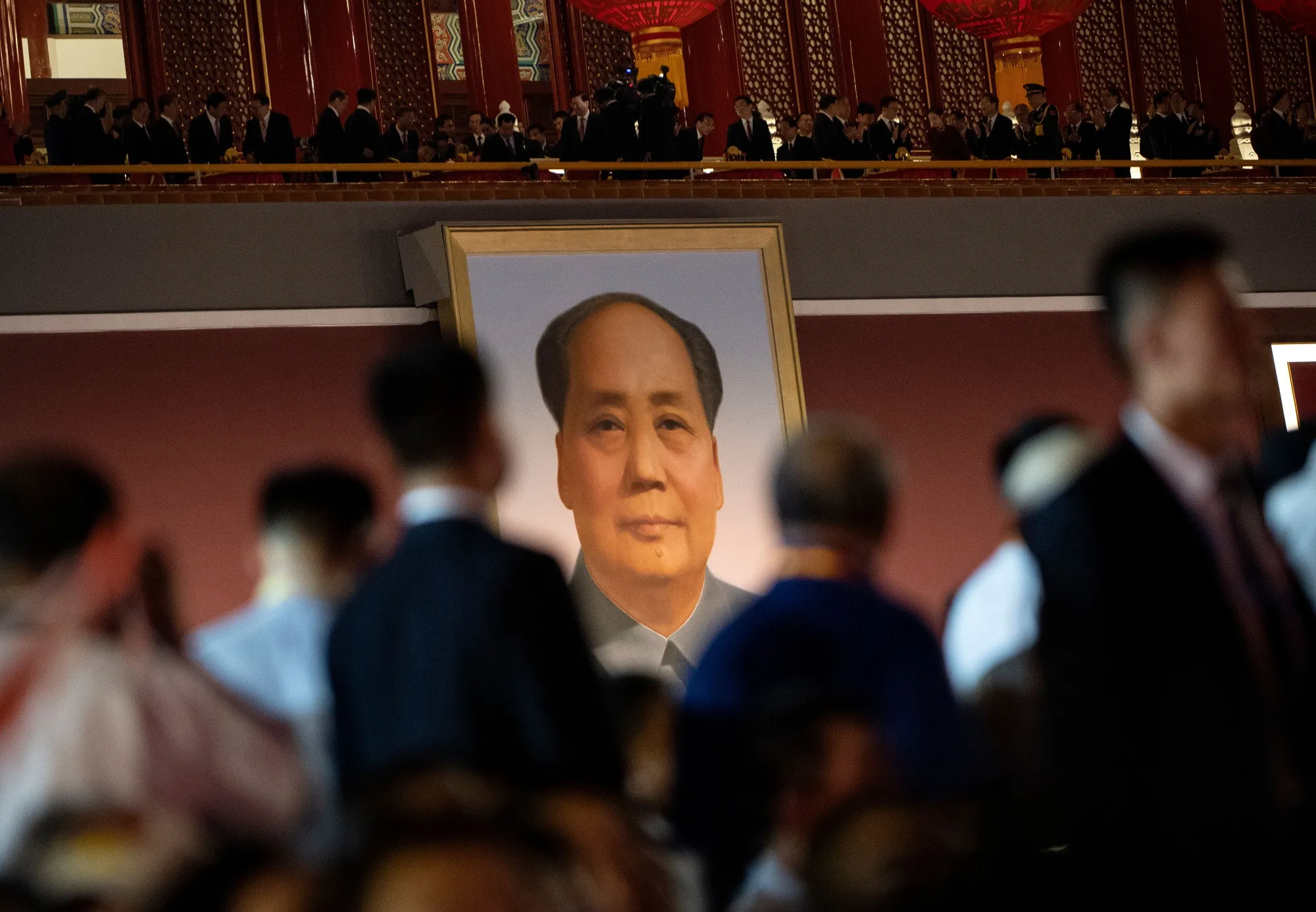 Portrait of Mao Zedong, in Beijing.&nbsp;