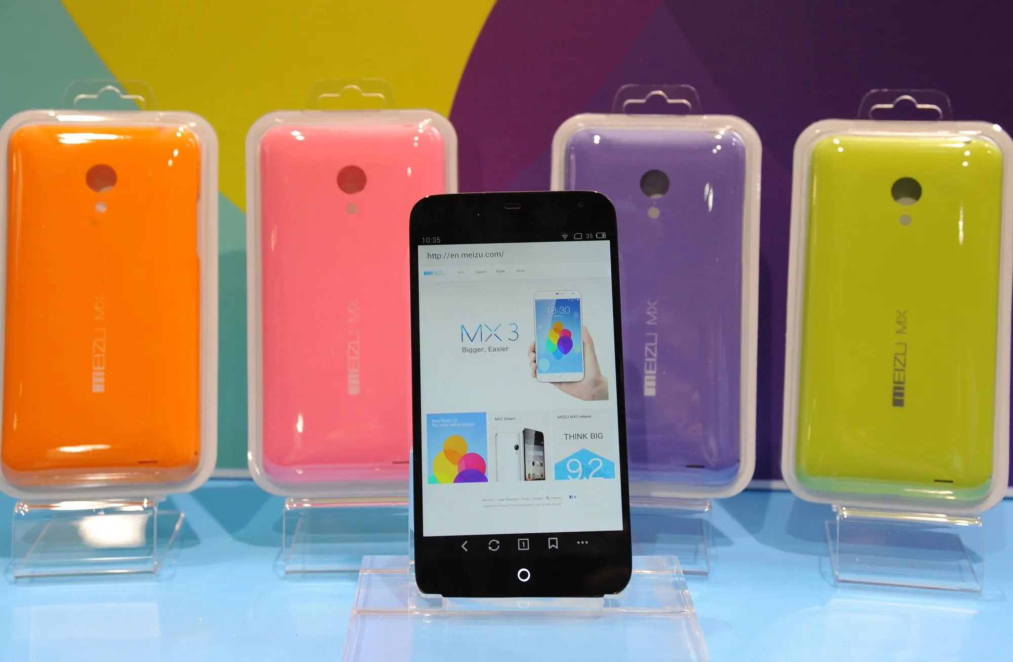 The MX3 Meizu smartphone from 2014.
