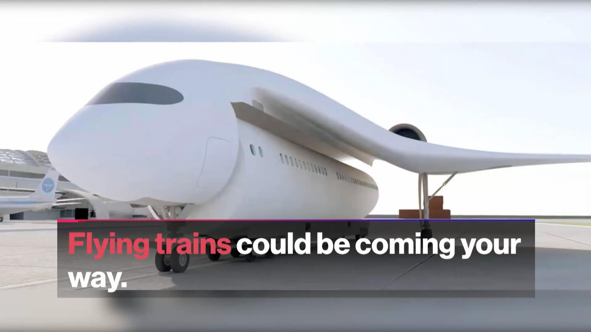 Watch Flying Trains Could Be Coming Your Way Bloomberg
