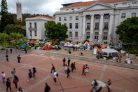 Pro-Palestinian Protests Continue On US College Campuses
