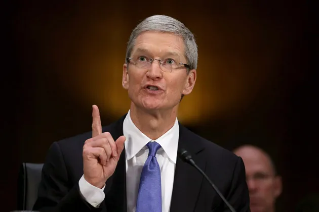 Apple CEO Cook testifies in Washington before the Senate Permanent Subcommittee on Investigations 
