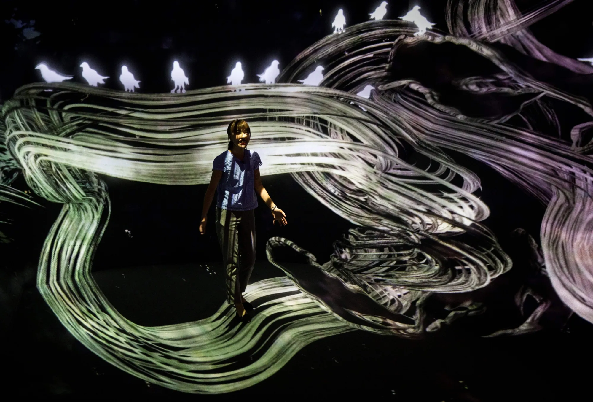 Tokyo Unveils World's First All-Digital Psychedelic Art Museum