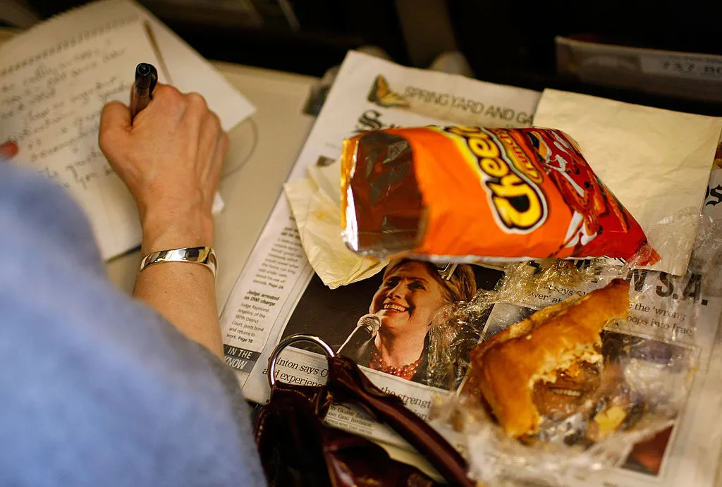 Journalists have needs, like junk food and editorial independence.
