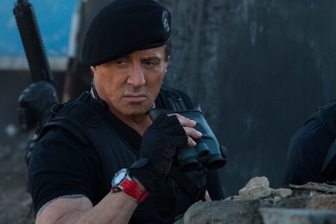 Sylvester Stallone in Lionsgate Home Entertainment's The Expendables 3.