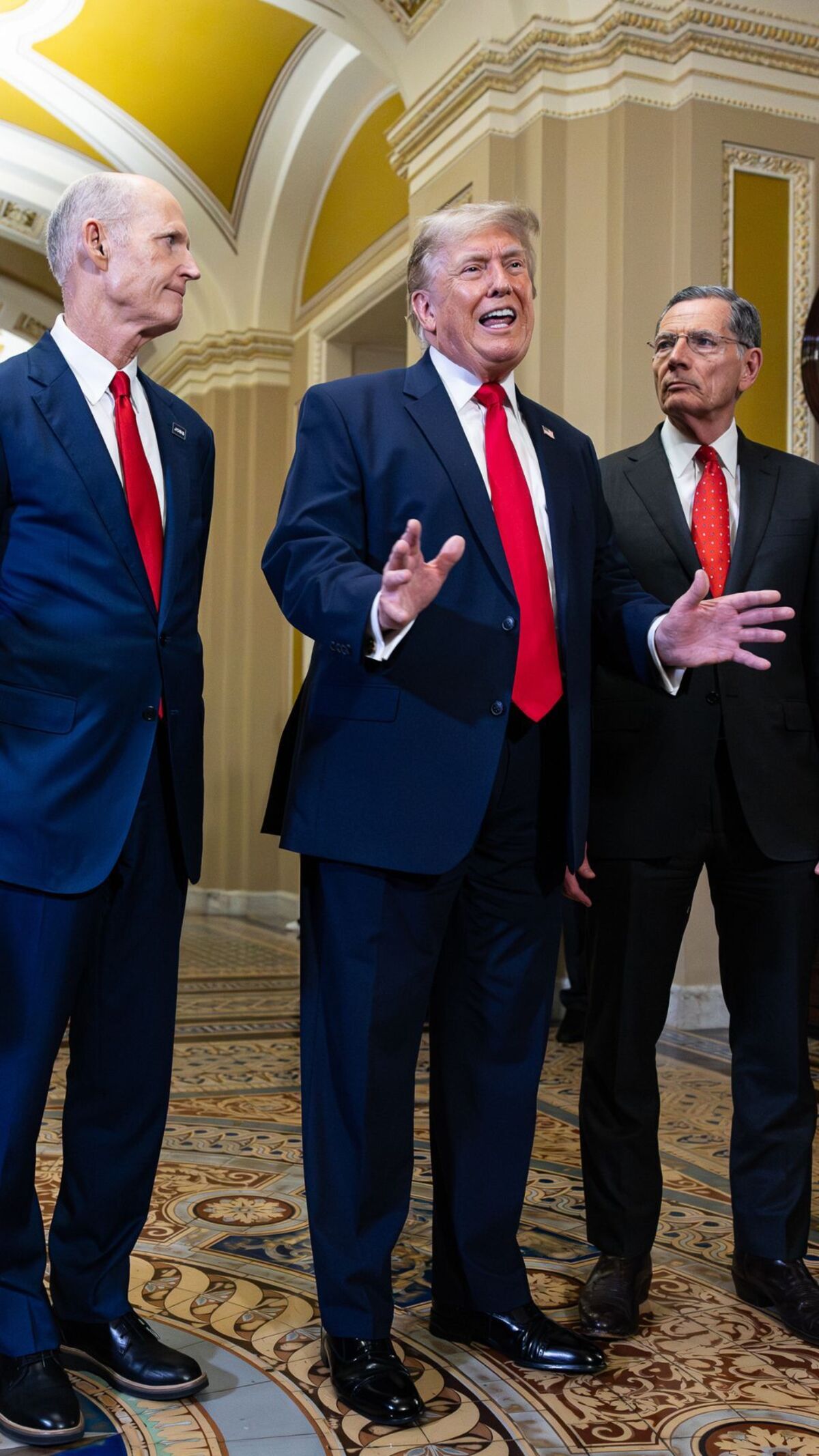 Trump Touts 'Well-Unified Party' After Clashing With Senate GOP