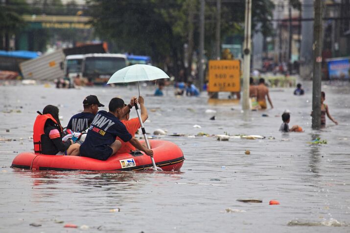 Manila Suffers Worst Flood in Three Years