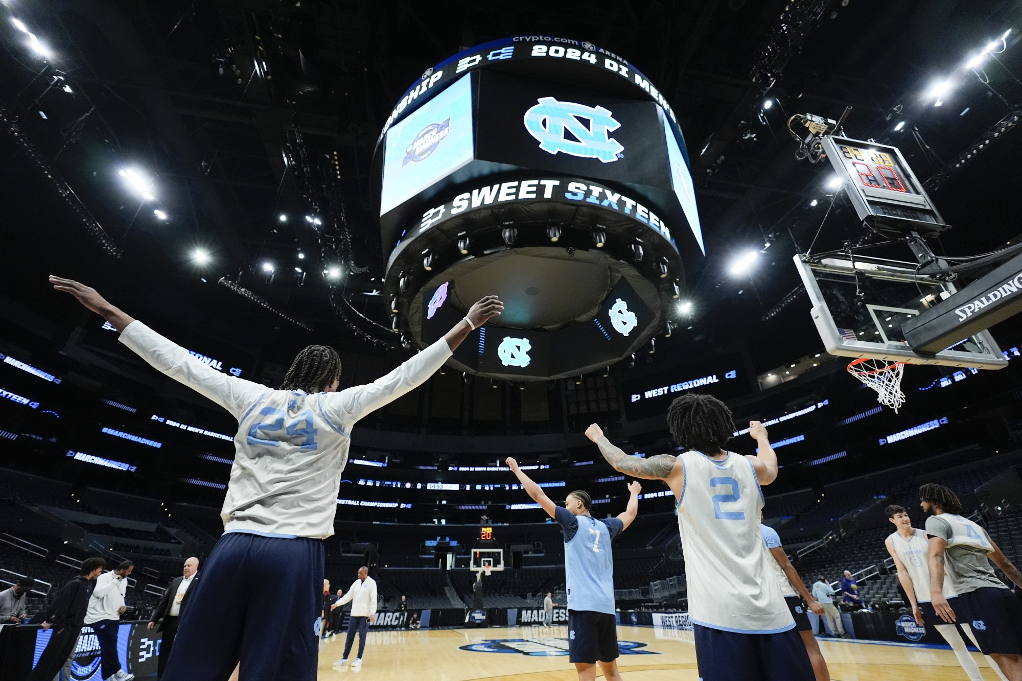 Top-seeded North Carolina and Clemson looking to move ACC beyond Sweet 16  vs Alabama and Arizona - Bloomberg