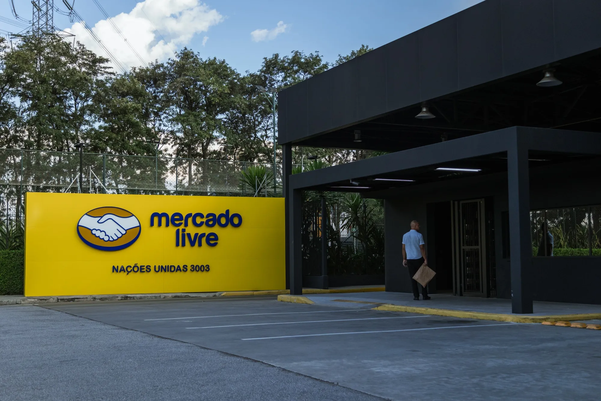 A MercadoLibre facility in&nbsp;Sao Paulo, Brazil.