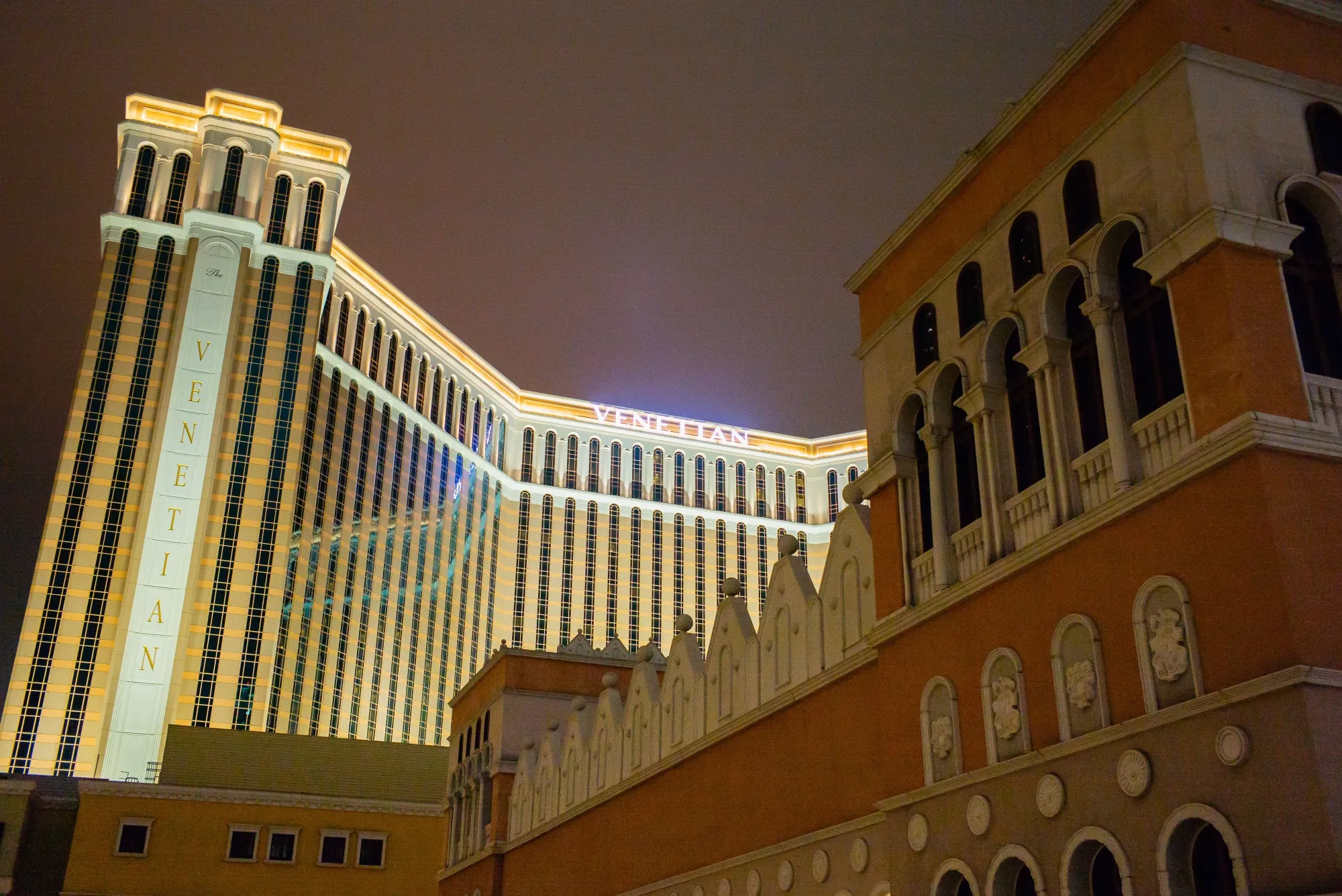 The Sands China Ltd. Venetian Macao resort and casino, operated by Sands China Ltd., a unit of Las Vegas Sands Corp.,&nbsp;in Macau, China.