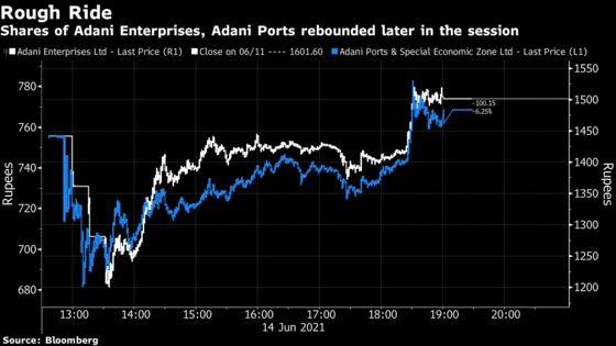 Adani Stocks Cut Loss After Denying Freeze on Investor Accounts