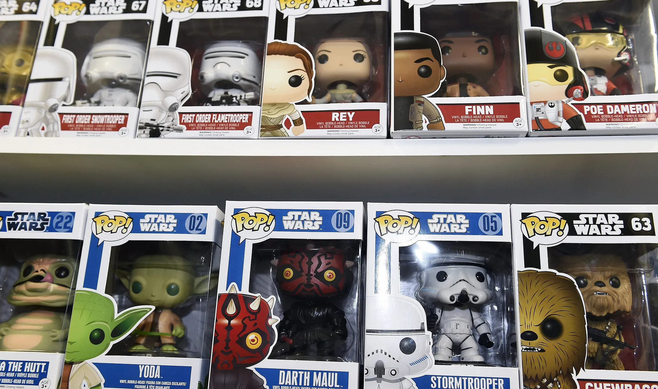 Funko Pop figures
