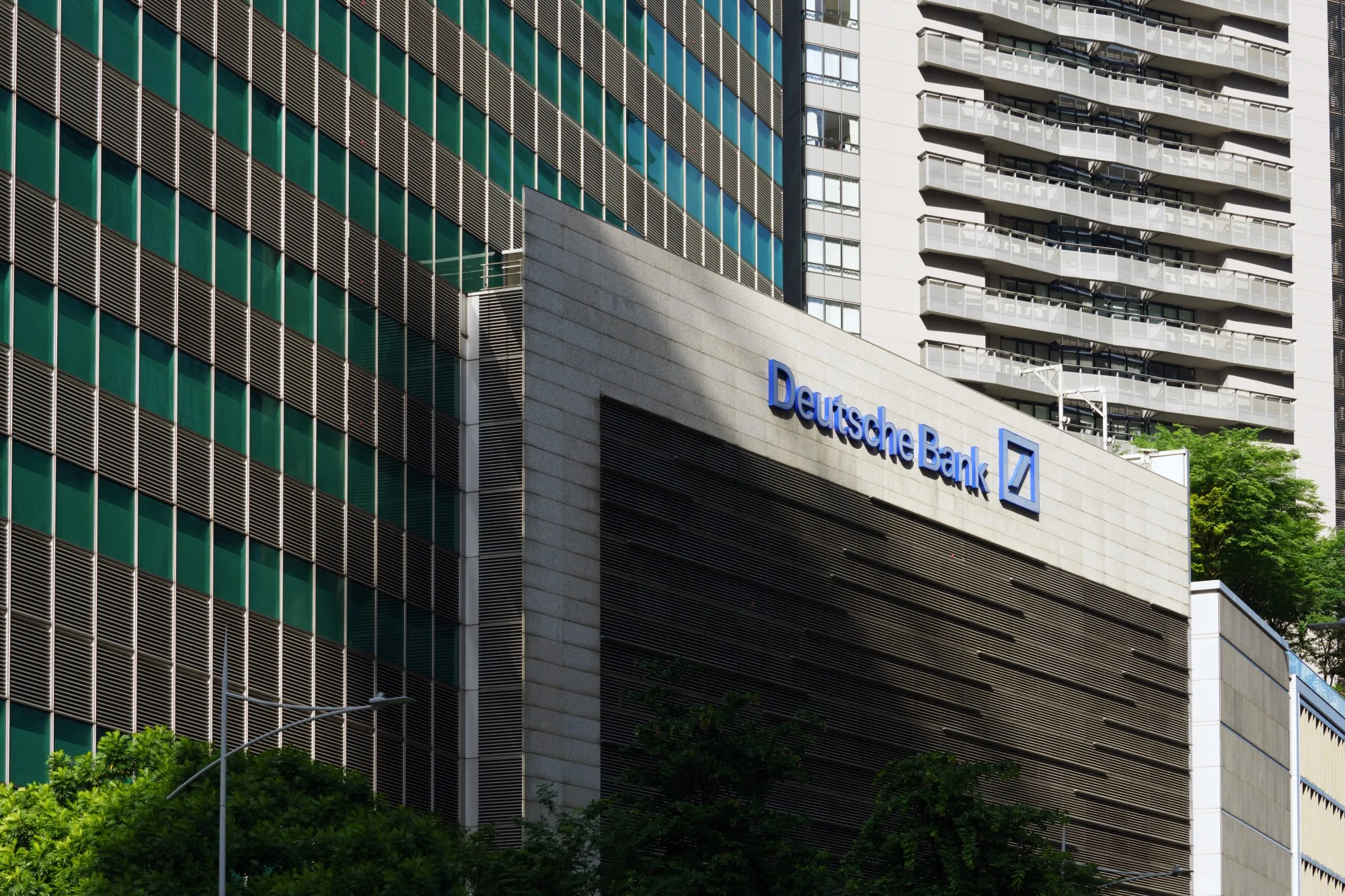 The Deutsche Bank offices in Singapore.