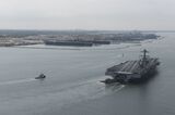 USS Gerald R. Ford  Returns From Trials