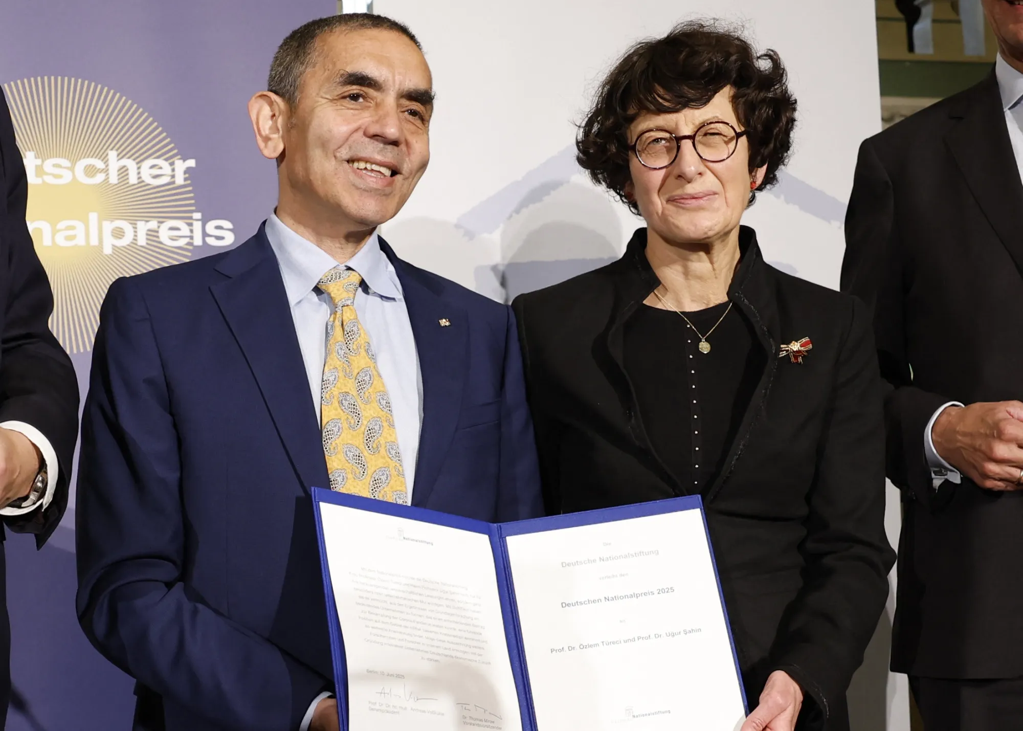 Ugur Sahin and Özlem Türeci