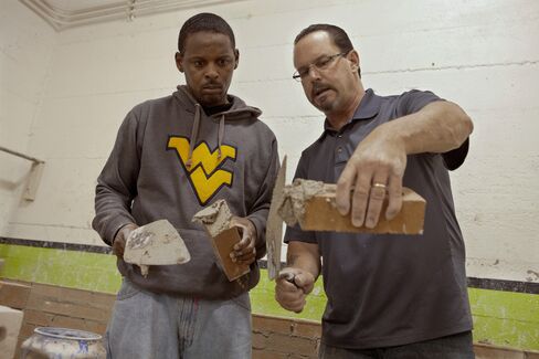 Shelton Masonry+Contracting Owner Stephen Shelton & Kevin Hardy