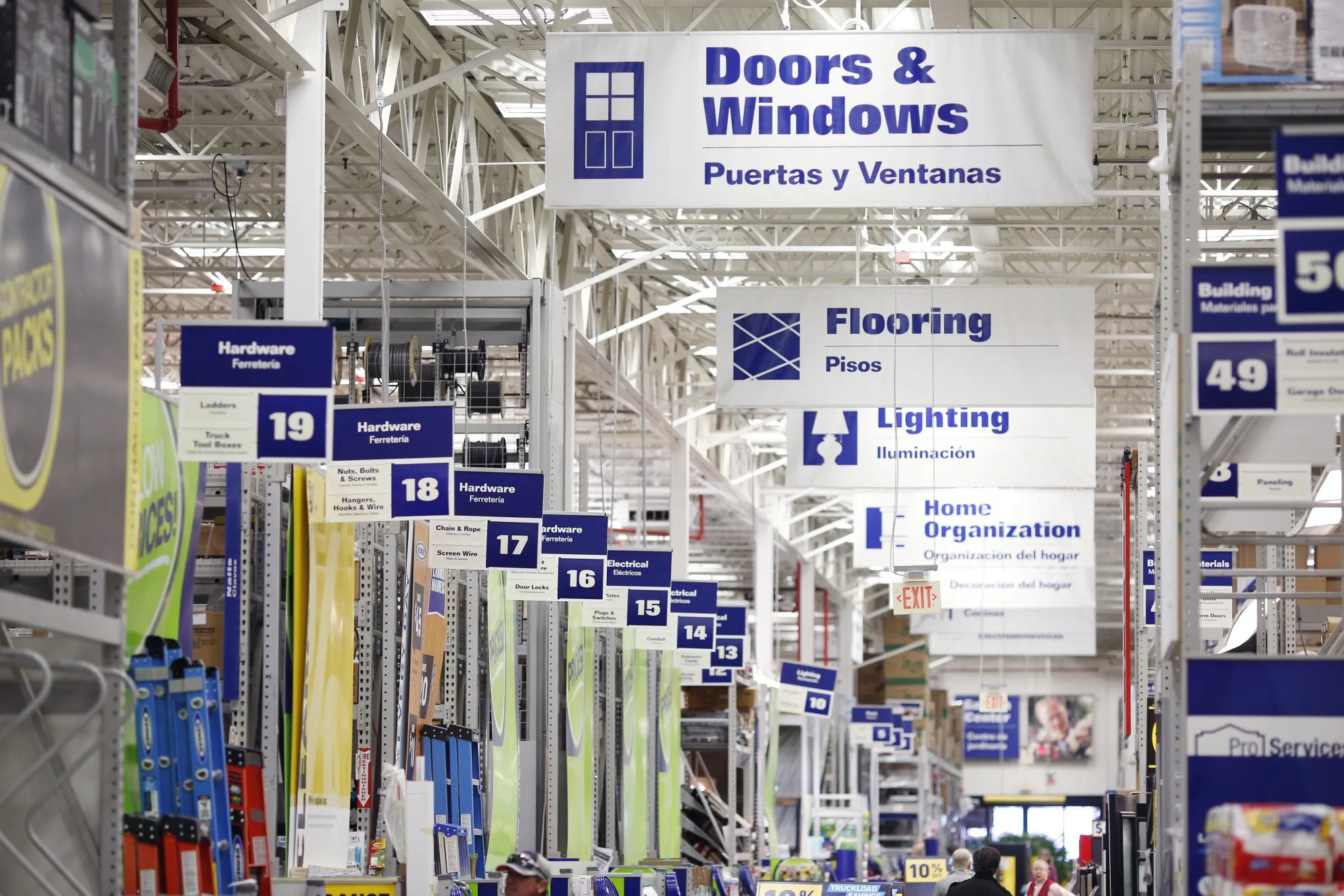 A Lowe's Cos. store in Louisville, Kentucky.
