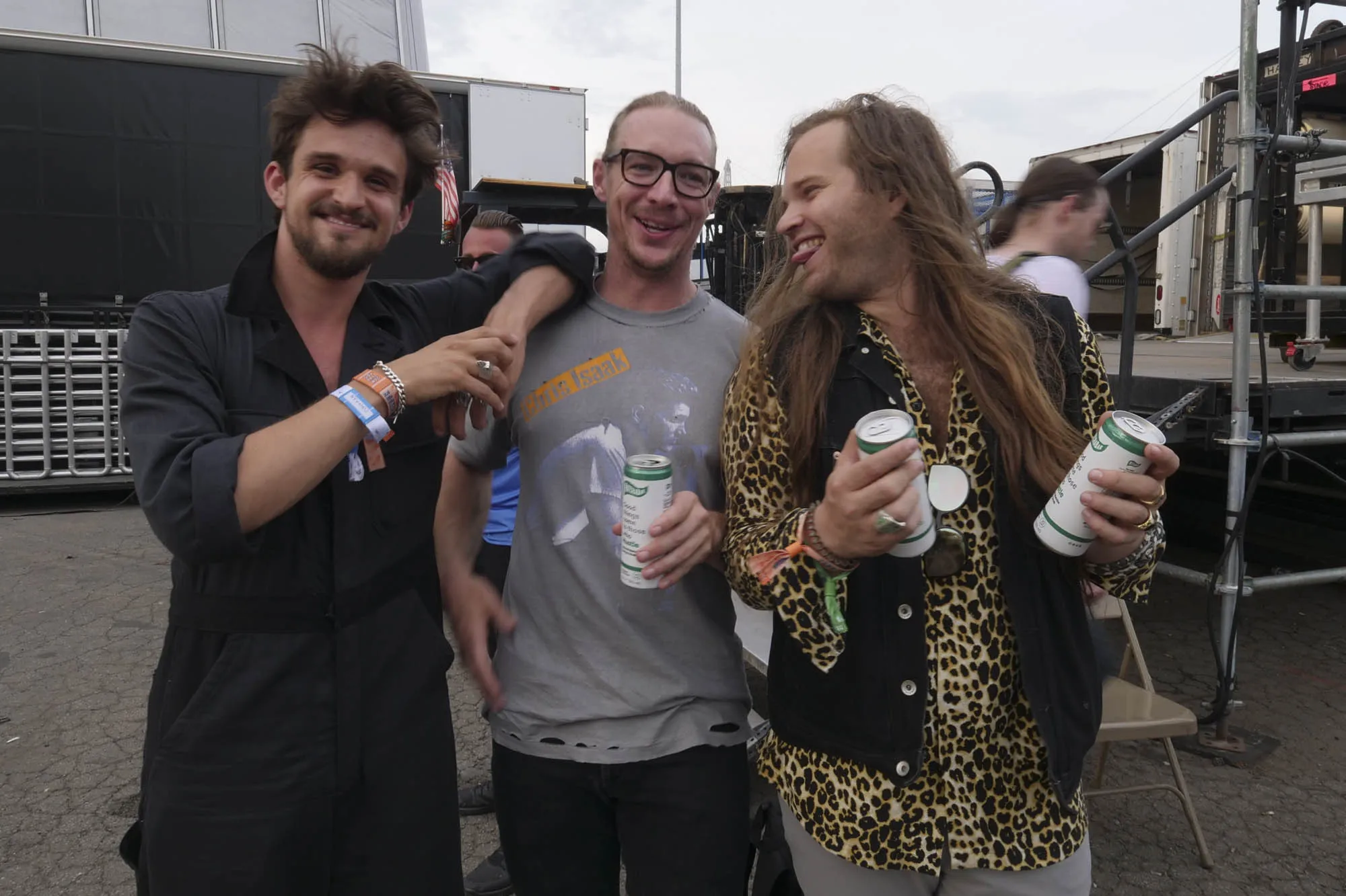 &nbsp;MatchaBar&nbsp;founders&nbsp;Graham and Max Fortgang&nbsp;with&nbsp;Diplo.