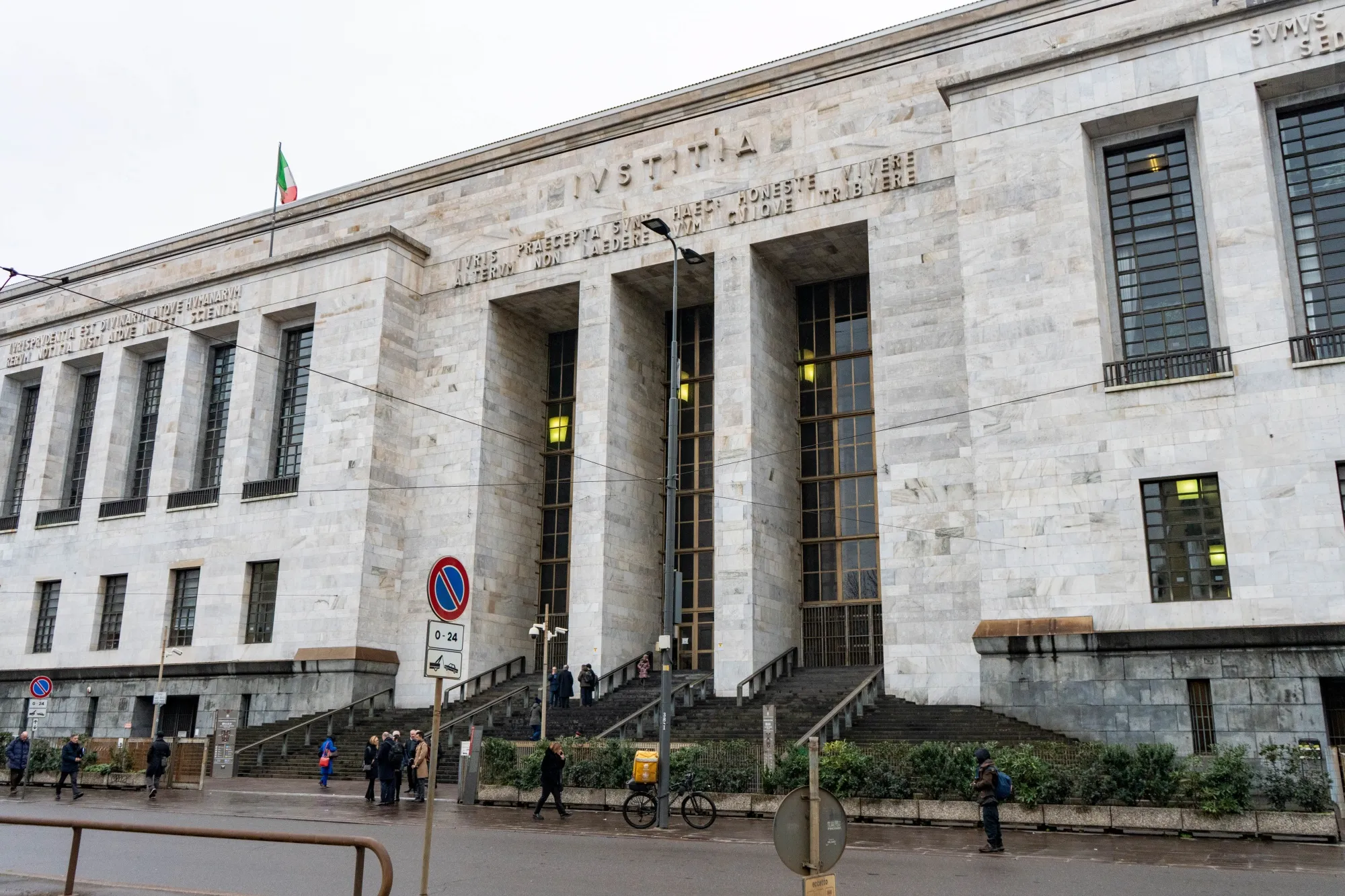 The Palace of Justice in Milan, Italy.