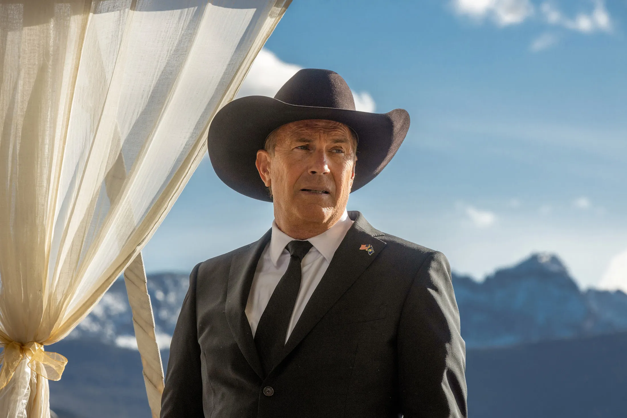 Kevin Costner in season five ofYellowstone.