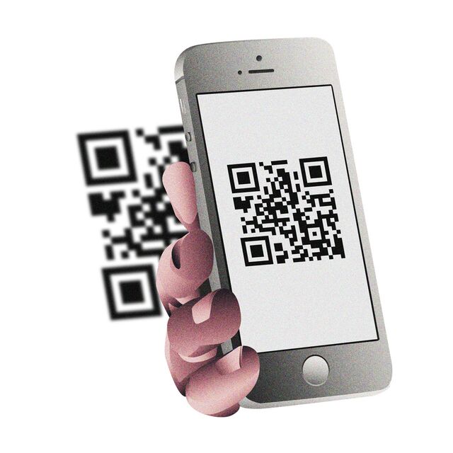 Scan a QR code or have one printed for new accounts.