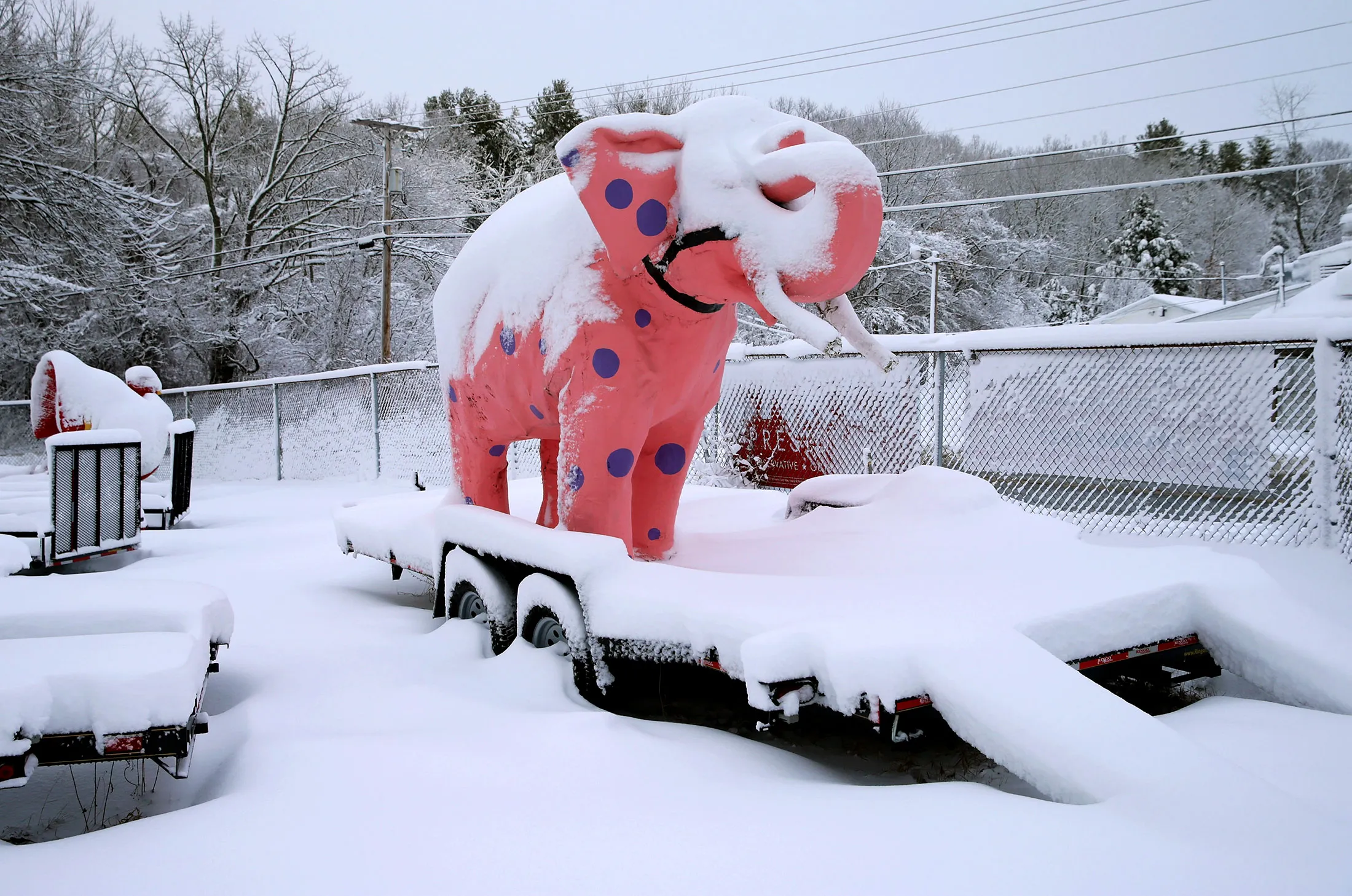 Snow Set to Make New Hampshire's Last Campaigning Day Slick - Bloomberg